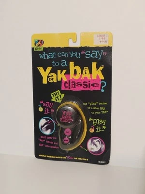 Vintage Kay Bee Toys Yak Bak Classic Voice Playback Recorder NEW Still Works - Image 1 of 4