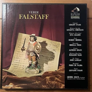 VERDI "FALSTAFF" OPERA PREMIUM QUALITY NM! 3 LP Box Set: LM-6163 - Picture 1 of 9