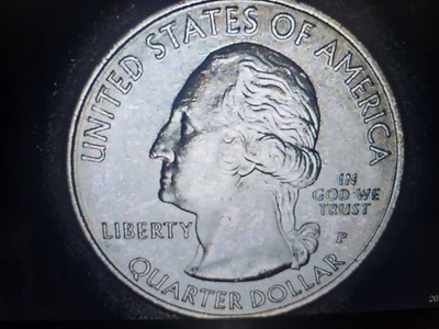 2015 Wash. Quart. Nebraska With extreme Rev Die Breaks On Cabin  A/U Cond Coin. - Image 1 of 4