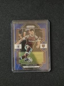 2022-23 Panini Prizm Premier League - Declan Rice Blue Mojo Prizm /25 - Bild 1 von 3