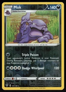 Muk Rare SWSH03: Darkness Ablaze 101/189 LP - Picture 1 of 2