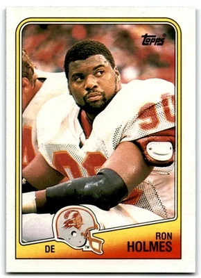 1988 Topps Ron Holmes Rookie Tampa Bay Buccaneers #358 - Image 1 of 2