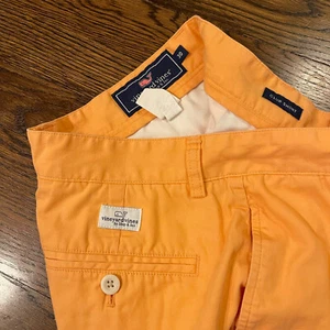 Vineyard Vines Mens Size 30 Orange Club Shorts - Picture 1 of 4