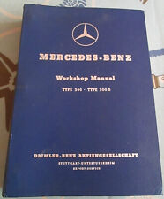 Workshop Manual  Mercedes Benz W 186 / W 188      300 b-c-S - Sc