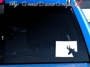 Calcomanía de vinilo Colorado Pronghorn Hunting State pegatina/color - ALTA CALIDAD - Imagen 1 de 2