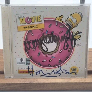 HANS ZIMMER AND NANCY CARTWRIGHT SIGNED AUTOGRAPHED THE SIMPSONS SOUNDTRACK CD - Picture 1 of 10
