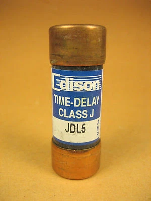 Edison - JDL5 - Fusible limitador de corriente de retardo de tiempo Foto 1 de 2