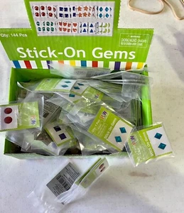 Sticky Gems lot of 144 Pieces - Picture 1 of 6