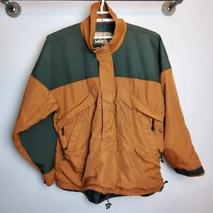 Vintage Wave Rave Brown Snowboarding Ski Jacket FADED SIZE TAG SEE MEASUREMENTS - Picture 1 of 7