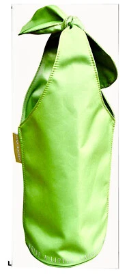El portaequipajes de vino "Bow Bag" de Fine Whines Green TOTALMENTE NUEVO Foto 1 de 4