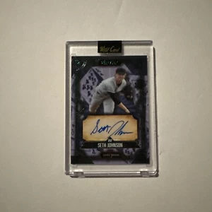 2024 Wild Card Seth Johnson Autographed 1/2 Baseball Card - Picture 1 of 3