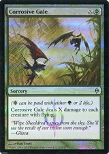MTG - New Phyrexia - Corrosive Gale - Foil - NM