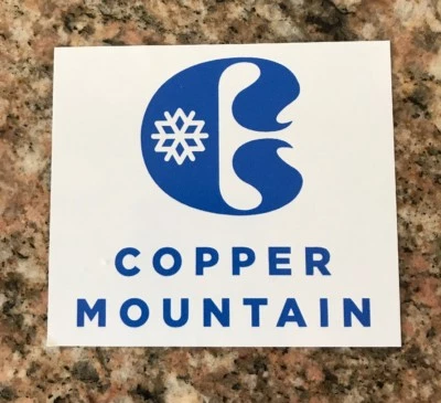 Copper Mountain Ski Sticker - Skiing Snowboarding Colorado Rockies Burton