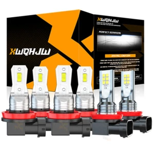 For Toyota Tacoma 2016-2019 Combo LED Hi/Lo Beam Headlight + Fog light Bulbs Kit - Picture 1 of 12