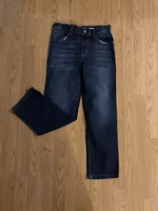 OshKosh B'gosh Kid's Dark Wash Relaxed-Fit Classic Jeans Size 10R Straight Denim - Picture 1 of 9