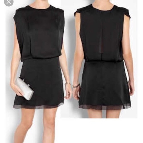 Abito ACNE Studios Marlow Blouson 100% seta nero taglia 38