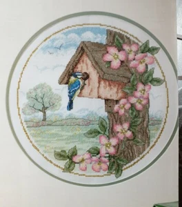 Cross Stitch Chart (From Magazine) - Blue Tit And Birdhouse - Picture 1 of 3