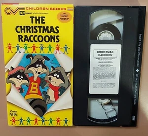 VHS The Christmas Raccoons Embassy Home Entertainment Children Series '86 Tested - Picture 1 of 2