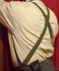 Lot of 10 SUSPENDERS NEW M1950 TROUSER OD GREEN US Military Surplus BDU Hunting
