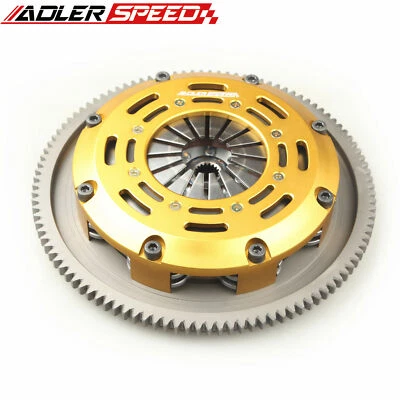 ADLERSPEED Race Clutch Twin Disc Kit For G20 200SX NX SENTRA SE SE-R 2.0L SR20DE - Image 1 of 4