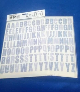 ALPHABET VERZIERUNGEN - 2 - NEU - Press-On - Bild 1 von 2