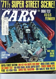 1971 Buick GS 455, Mercury Comet 302 in vintage Hi-Performance Cars Magazine - Imagen 1 de 2