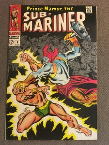 Sub-Mariner 4 Attuma! Fine+ John Buscema Art! - Foto 1 di 2