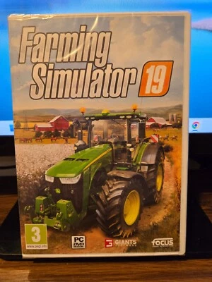 Farming Simulator 19 (Windows PC DVD ROM Video Game ) NEW, Sealed - Image 1 of 4