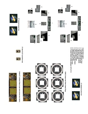 Shuttle Detail Application Sets in 1/144, 1/100 and 1/72 scales - Image 1 of 4
