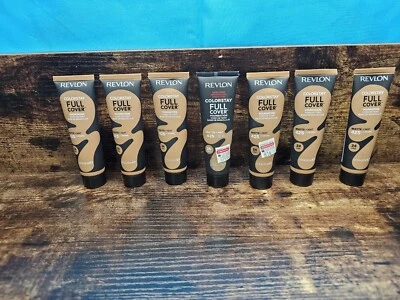 Revlon Colorstay Full Cover Matte Foundation 425 Caramel 1 Fl Oz Ea Lot of 7 - Image 1 of 4