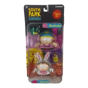 South Park The Many Faces of Cartman by Kidrobot 2 Pack Beefcake & Bunny NEW - Picture 1 of 2
