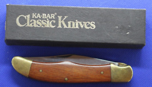 Vintage Ka-Bar 1183 Folding Hunter w/Liner Lock, NOS, NIB