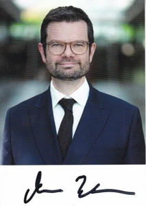 Dr. Marco BUSCHMANN - Deutschland, Ex-Bundesjustizminister, Original-Autogramm! - Picture 1 of 1