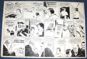1920/30 periódico Illust tira cómica arte Seckatary Hawkins - Imagen 1 de 7