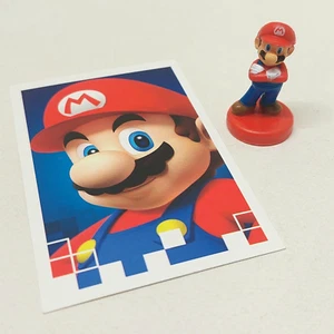 Monopoly Gamer REPLACEMENT PIECES Mario Token + Card (Hasbro, 2017) NINTENDO - Picture 1 of 1
