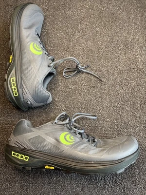 Кроссовки беговые Topo Terraventure 4 мужские размер 12 «темно-серые/зеленые» Vibram - Изображение 1 из 4