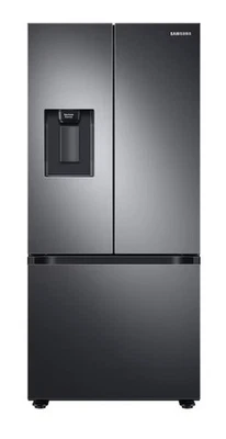 Puerta francesa inteligente Samsung 30" 22 Cu. Refrigerador Ft. - RF22A4221SG Foto 1 de 4