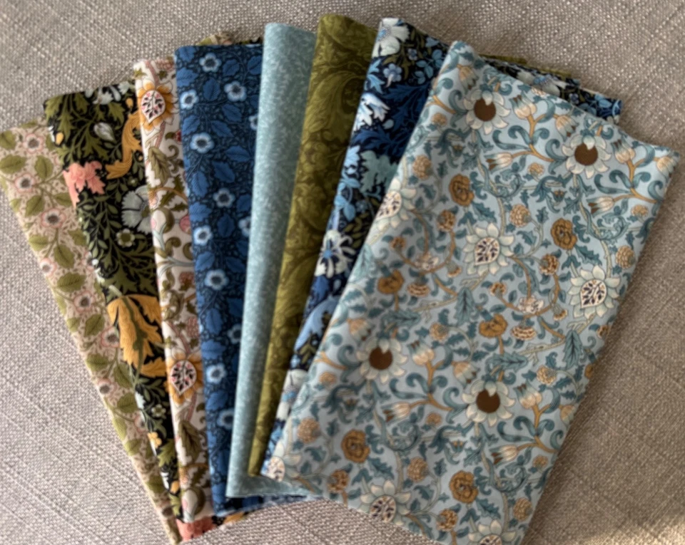 Moda Fabrics Morris Manor Long 1/4 x 8 - 2 metres. Patchwork. 100% cotton - Image 1 of 1