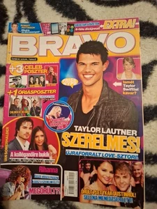 Taylor Lautner,Lady Gaga,Nina Dobrev,Eric Saade,Jedward,Hungarian magazine 2011 - Picture 1 of 20