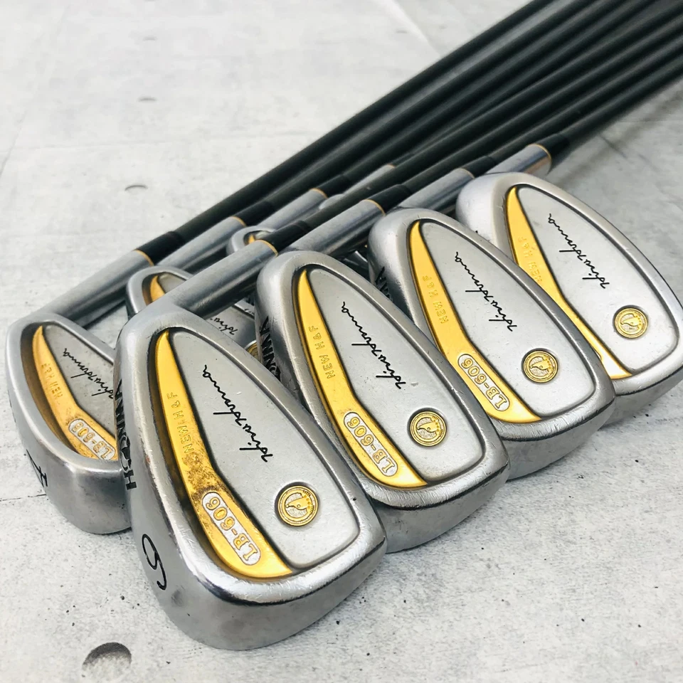 HONMA LB-606 4S Iron Set 4-S 9pcs New Super Light Titanium Carbon 4S/R1 #AB18029 - Image 1 of 4