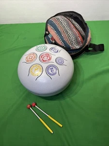 HAPI Steel Tongue Drum mit Seven Chakra Design - Bild 1 von 18