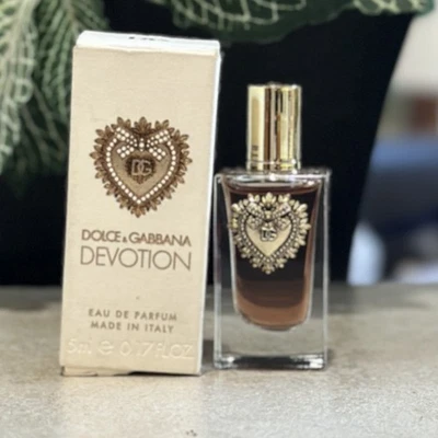 DOLCE&GABBANA Devotion 香水淡香水迷你飞溅 5 毫升 0.17 液量盎司 — 第 1/3 张图片