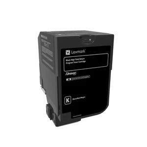 Lexmark 84C1HK0 Black High Yield Return Program Toner Cartridge - Picture 1 of 2