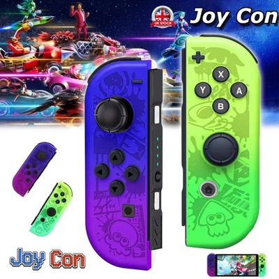 GENERIC Joy-Con Controller Left & Right Wireless Pair Gamepad Joypad For Nintendo Switch