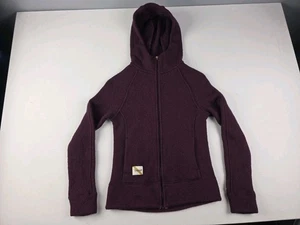 Tracksmith Women's Running Jacket XS Merino Wool blend Full Zip Hoodie - Picture 1 of 13