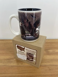 Taza de gres American Expedition Bald Eagle A Wildlife Experience Discover - Imagen 1 de 13