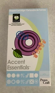 Accent Essentials Basics/Foundations Cricut Cartridge/FORMEN/BORDER/RAHMEN - Bild 1 von 3
