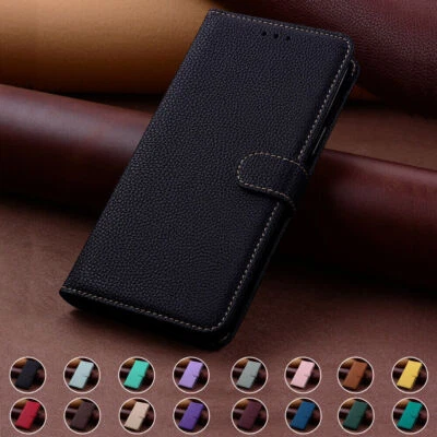Leather Flip Stand Wallet Phone Case Cover For Google Pixel 8 Pro 7 Pro 7a 6 5XL - Image 1 of 4