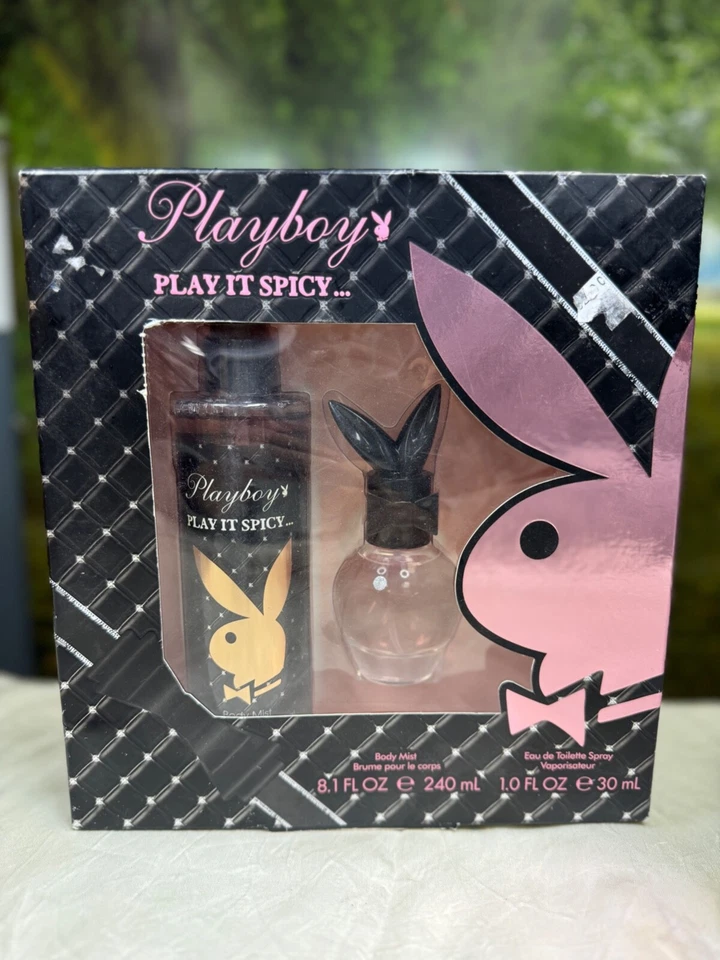 PLAY IT SPICY BY PLAYBOY 240ML BODY MIST, 30ML EDT SPRAY (NUEVO CON CAJA) Foto 1 de 2