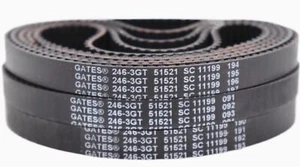 1pcs GATES synchronous belt 228-3GT-15 231-3GT-15 width 15mm drive belt - Picture 1 of 6